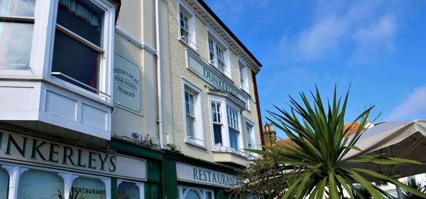 Outside view of Dunkerley's Restaurant