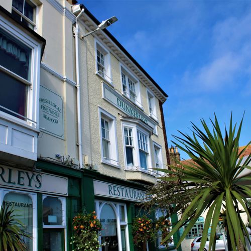 Outside view of Dunkerley's Restaurant