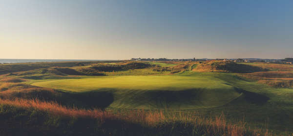 4th hole at Royal Cinque Ports Golf Club