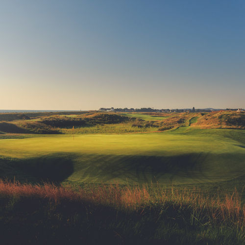 4th hole at Royal Cinque Ports Golf Club