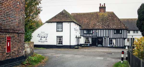 Exterior of The Black Pig