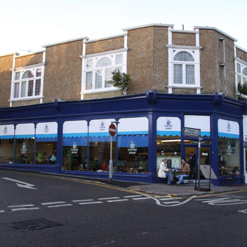 King's Coffee Shop, Deal, Kent, exterior view