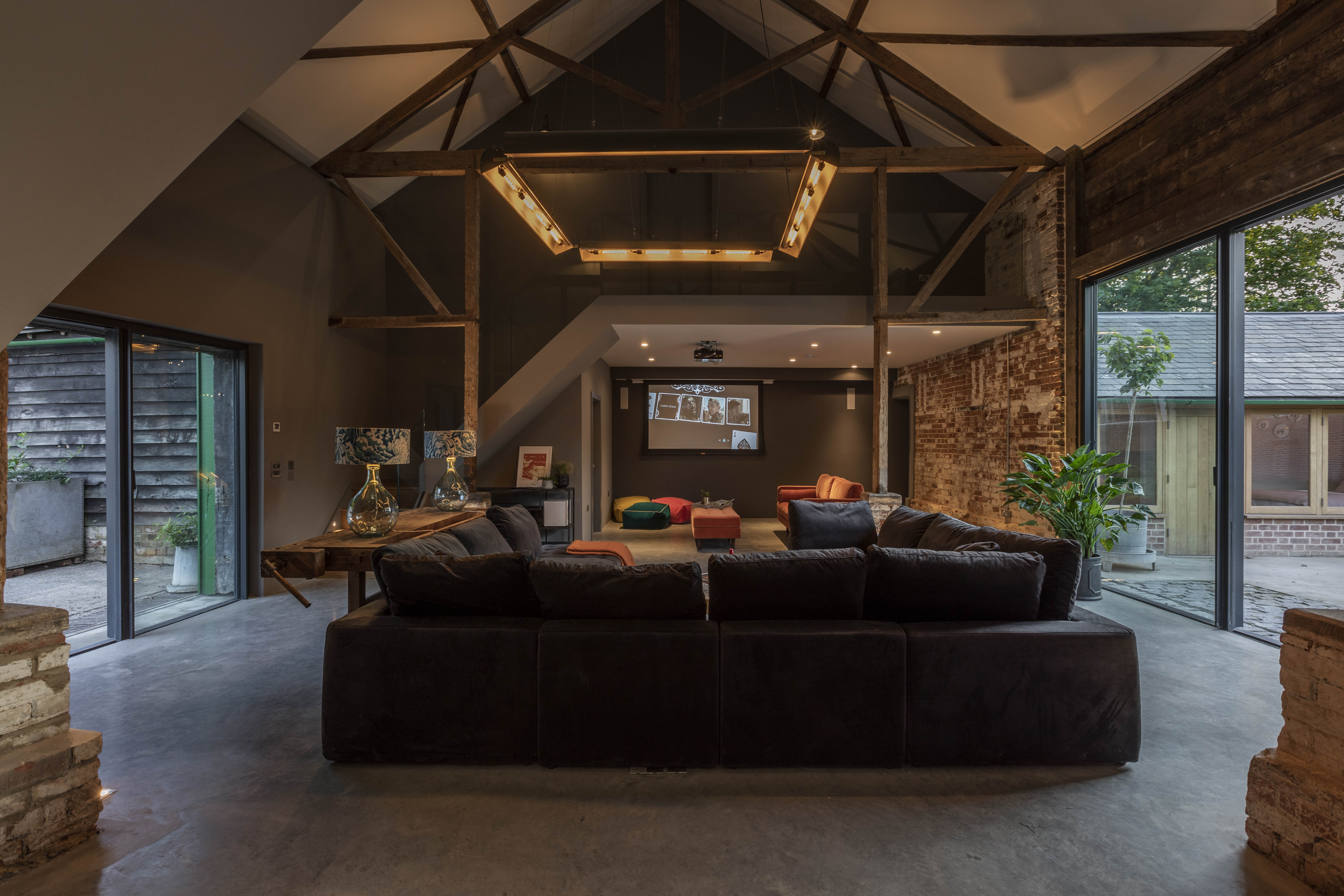 Interior of a sitting room at Roseyard