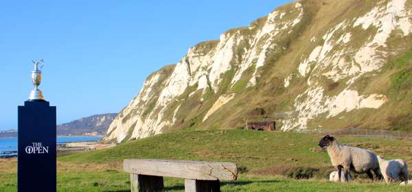 Claret Jug, Samphire Hoe, Dover, White Cliffs Country